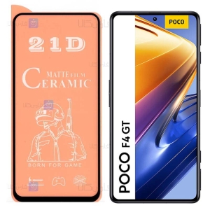 محافظ صفحه سرامیکی Xiaomi Poco F4 GT مدل مات