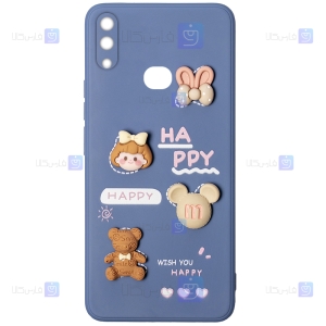 قاب عروسکی برجسته Samsung Galaxy A10s مدل Happy