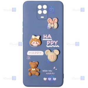 قاب عروسکی برجسته Xiaomi Redmi Note 9 Pro مدل Happy