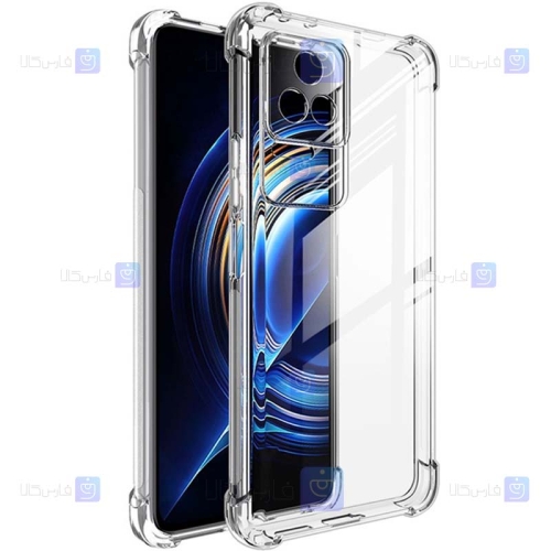 قاب گوشی Xiaomi Redmi K50 Pro مدل ژله ای کپسولی محافظ لنز دار