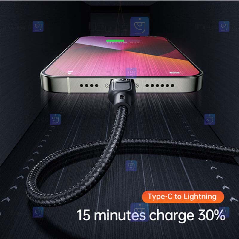 کابل سه سر مک دودو CA-8800 توان 100 وات طول 1.2 متر
