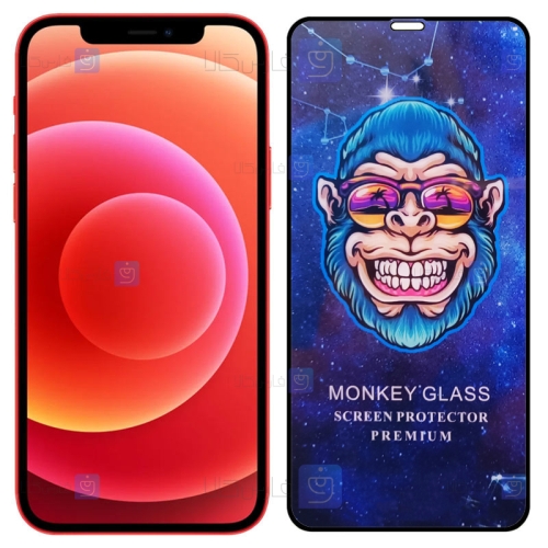 گلس فول گوشی آیفون Apple iPhone 12 Pro Max مدل Monkey Premium