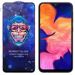 گلس فول گوشی سامسونگ Samsung Galaxy A10 مدل Monkey Premium