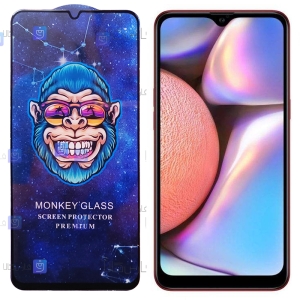 گلس فول گوشی سامسونگ Samsung Galaxy A10s مدل Monkey Premium