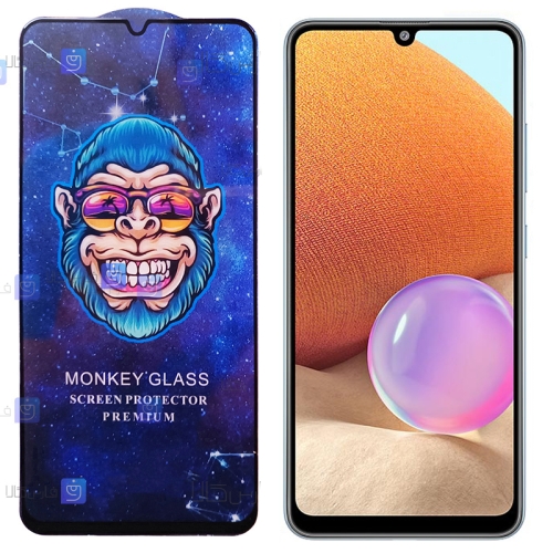 گلس فول گوشی سامسونگ Samsung Galaxy A32 4G مدل Monkey Premium