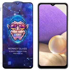 گلس فول گوشی سامسونگ Samsung Galaxy A32 5G مدل Monkey Premium