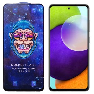 Monkey Premium Full Tempered Glass Screen Protector For Samsung Galaxy A52