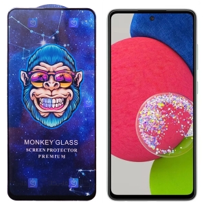 گلس فول گوشی سامسونگ Samsung Galaxy A52s 5G مدل Monkey Premium