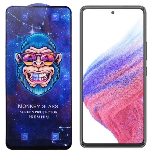 گلس فول گوشی سامسونگ Samsung Galaxy A53 5G مدل Monkey Premium
