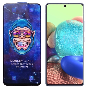گلس فول گوشی سامسونگ Samsung Galaxy A71 5G مدل Monkey Premium