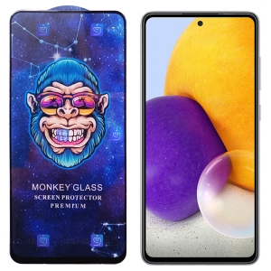 گلس فول گوشی سامسونگ Samsung Galaxy A72 مدل Monkey Premium