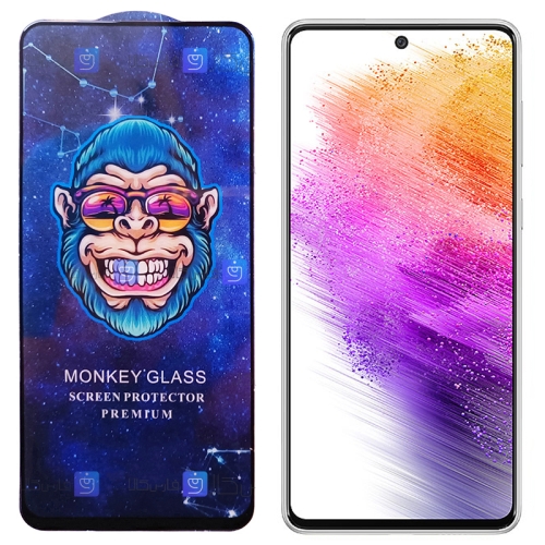 گلس فول گوشی سامسونگ Samsung Galaxy A73 5G مدل Monkey Premium