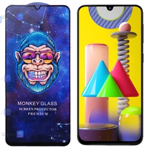 گلس فول گوشی سامسونگ Samsung Galaxy M31 مدل Monkey Premium