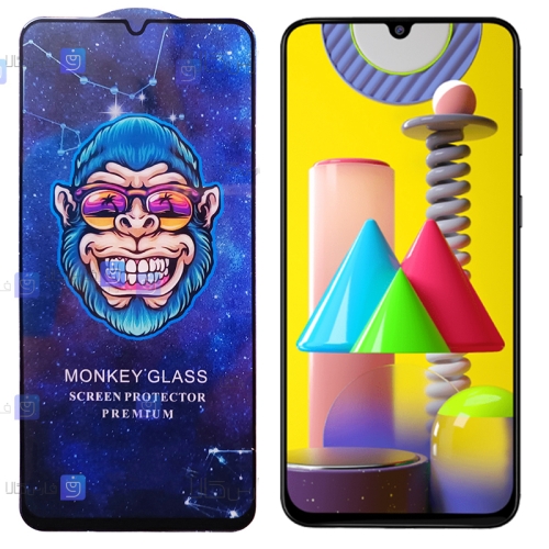 گلس فول گوشی سامسونگ Samsung Galaxy M31 مدل Monkey Premium