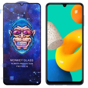 گلس فول گوشی سامسونگ Samsung Galaxy M32 4G مدل Monkey Premium
