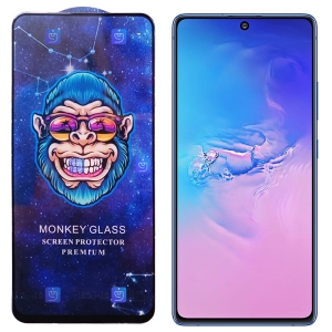 گلس فول گوشی سامسونگ Samsung Galaxy S10 Lite مدل Monkey Premium