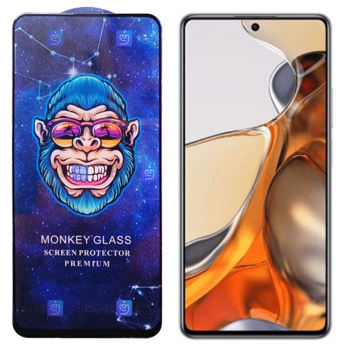 گلس فول گوشی شیائومی Xiaomi 11T Pro مدل Monkey Premium