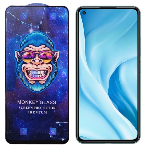 گلس فول گوشی شیائومی Xiaomi Mi 11 Lite 4G / 5G مدل Monkey Premium
