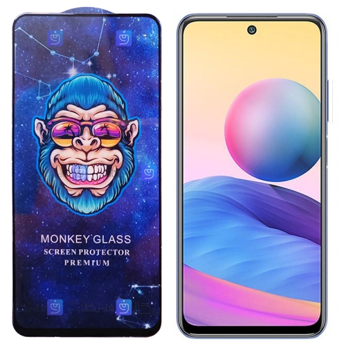 گلس فول گوشی شیائومی Xiaomi Redmi Note 10 5G مدل Monkey Premium