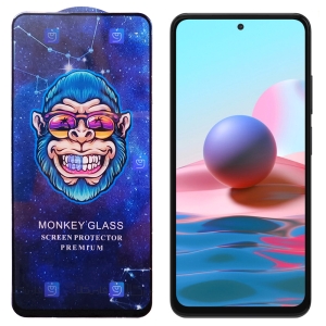 گلس فول گوشی شیائومی Xiaomi Redmi Note 10S مدل Monkey Premium