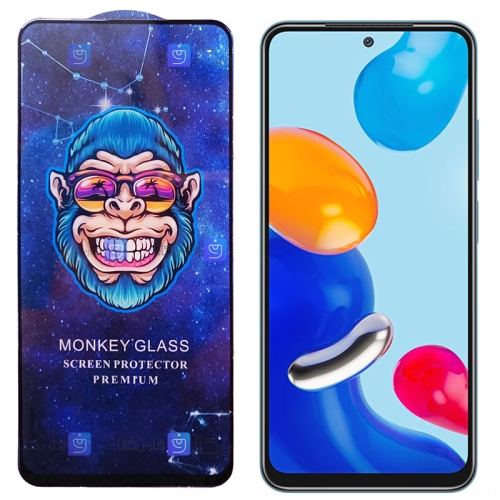گلس فول گوشی شیائومی Xiaomi Redmi Note 11 4G مدل Monkey Premium