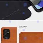 کیف چرمی نیلکین Samsung Galaxy F23 5G مدل Qin