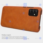 کیف چرمی نیلکین Samsung Galaxy M23 مدل Qin