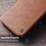 کیف چرمی نیلکین Xiaomi Poco F4 5G مدل Qin Pro