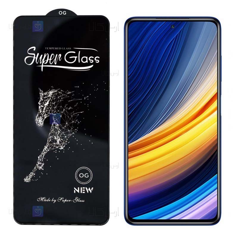 گلس فول Xiaomi Poco X3 Pro مدل OG Super Glass