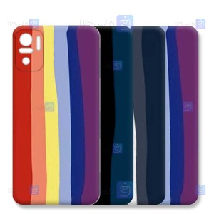 قاب سیلیکونی Xiaomi Redmi Note 10s مدل رنگین کمانی