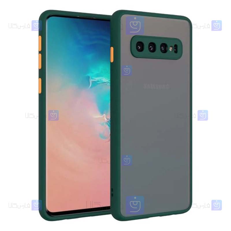 قاب پشت مات Samsung Galaxy S10 Plus مدل محافظ لنزدار