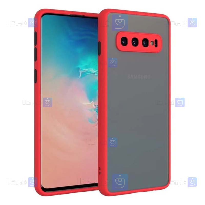 قاب پشت مات Samsung Galaxy S10 Plus مدل محافظ لنزدار
