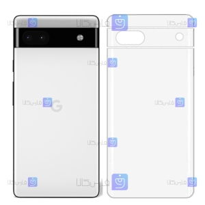 برچسب پشت گوشی Google Pixel 6A مدل نانو شفاف
