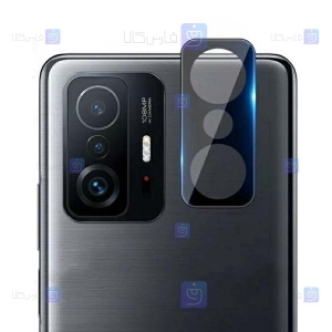 محافظ لنز شیشه ای Xiaomi 11T مدل حاشیه دار