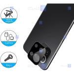 محافظ لنز شیشه ای Xiaomi Mi 11 Lite 4G / 5G مدل حاشیه دار