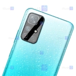 محافظ لنز شیشه ای Xiaomi Poco M4 Pro 5G مدل حاشیه دار