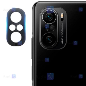 محافظ لنز شیشه ای Xiaomi Redmi K40 مدل حاشیه دار