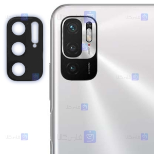 محافظ لنز شیشه ای Xiaomi Redmi Note 10 5G مدل حاشیه دار