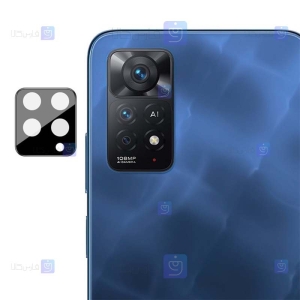محافظ لنز شیشه ای Xiaomi Redmi Note 11 Pro 5G Global مدل حاشیه دار