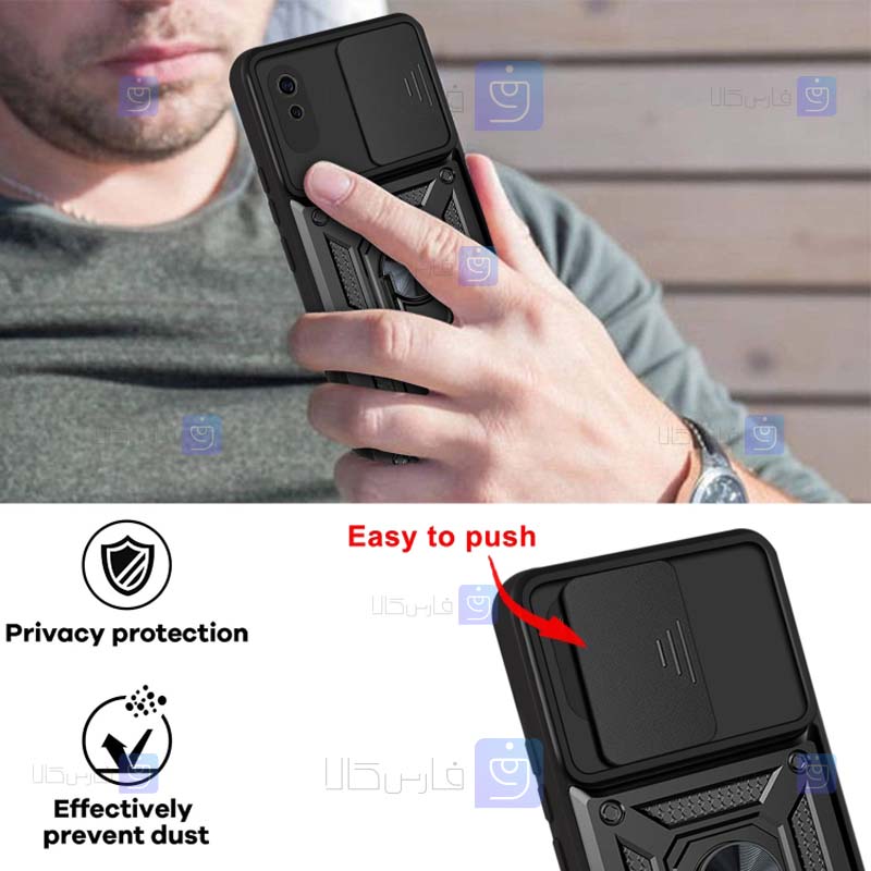قاب گوشی Xiaomi Redmi 9A مدل ضد ضربه کم شیلد