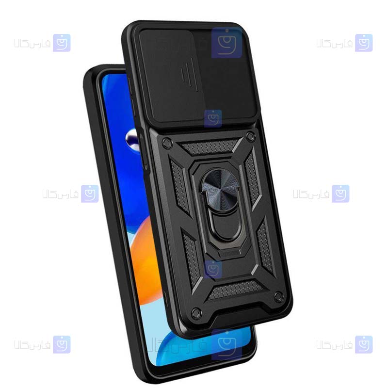 قاب گوشی Xiaomi Redmi Note 11 Pro 4G Global مدل ضد ضربه کم شیلد