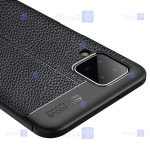 قاب طرح چرم Samsung Galaxy A12 مدل Auto Focus