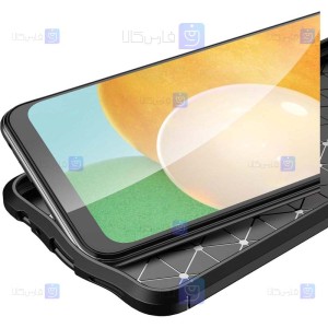 قاب طرح چرم محافظ لنز دار Samsung Galaxy A22 4G مدل Auto Focus
