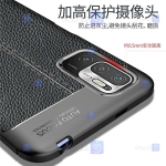 قاب طرح چرم Xiaomi Poco M3 Pro مدل Auto Focus