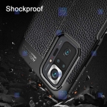 قاب طرح چرم Xiaomi Redmi Note 10 Pro Max مدل Auto Focus