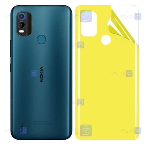 برچسب پشت گوشی Nokia C21 Plus مدل نانو شفاف