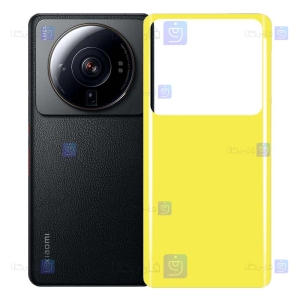برچسب پشت گوشی Xiaomi 12S Ultra مدل نانو شفاف