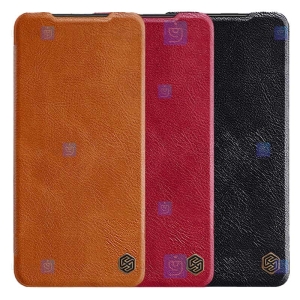 کیف چرمی نیلکین Xiaomi 12 Lite مدل Qin