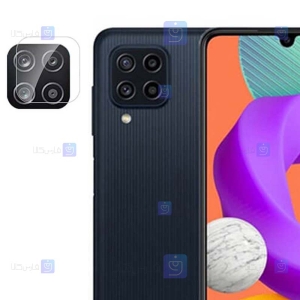 محافظ لنز Samsung Galaxy M22 مدل شیشه ای