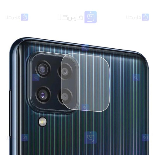 محافظ لنز Samsung Galaxy M32 4G مدل شیشه ای
